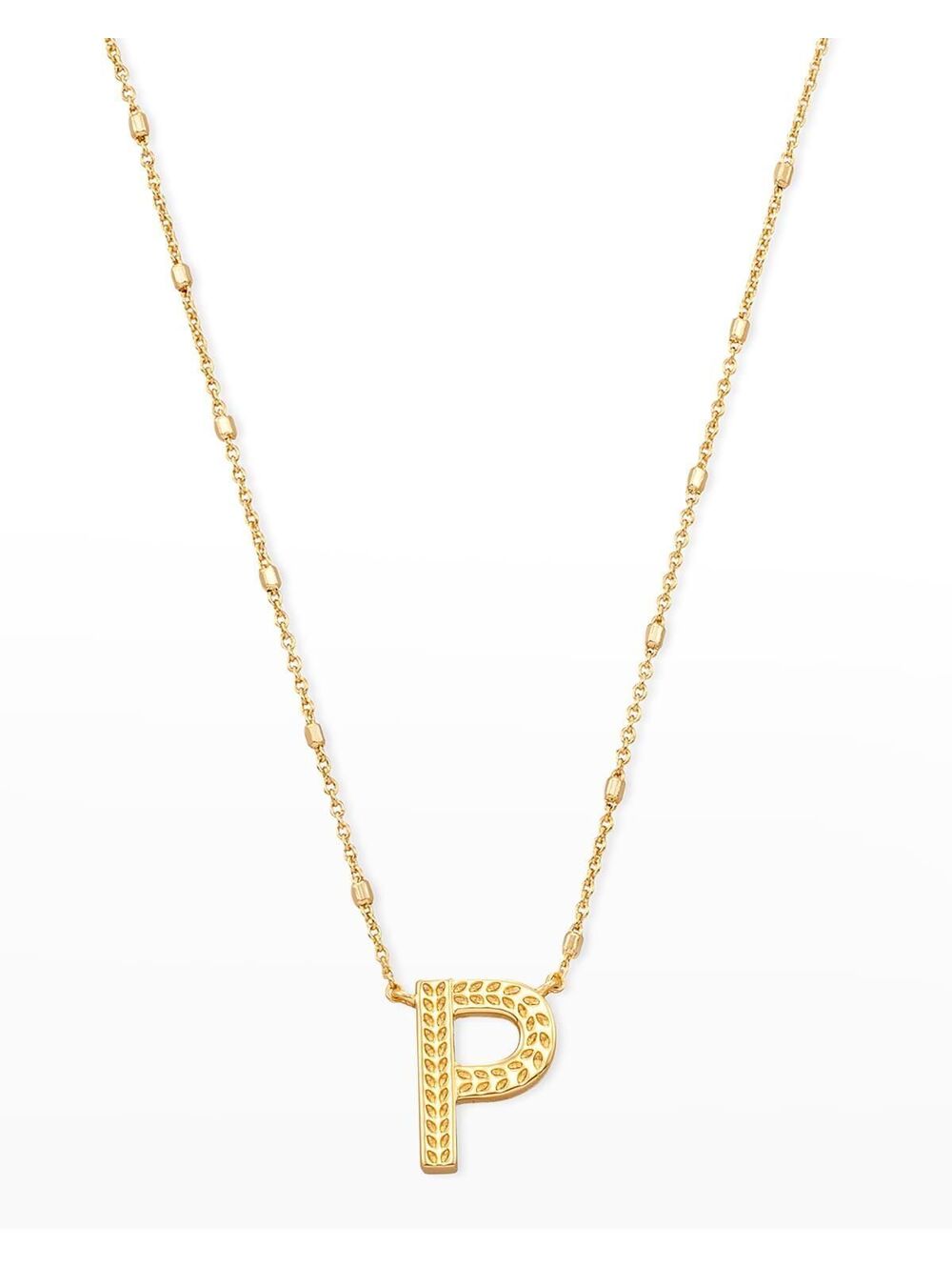 Kendra Scott Letter P Pendant Necklace